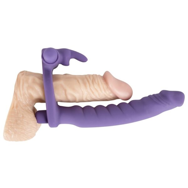 Los Analos Double Delight Vibrating Dildo And Cock Ring - XToys UK