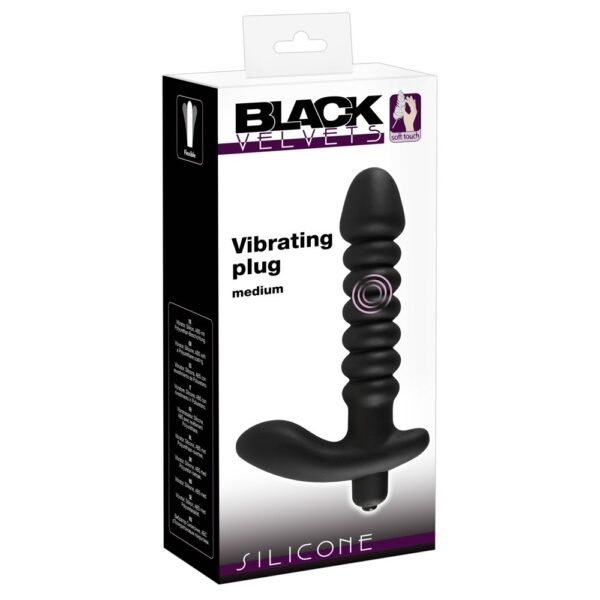 Black Velvets Medium Vibrator - XToys UK