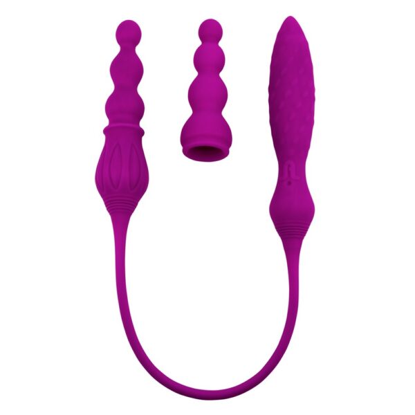 Adrien Lastic Remote Controlled 2X Double Ended Vibrator - XToys UK