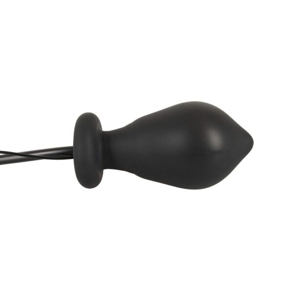 Inflatable And Vibrating Silicone Butt Plug - XToys UK