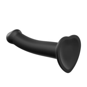 Strap On Me Silicone Dual Density Bendable Dildo Small Black - XToys UK