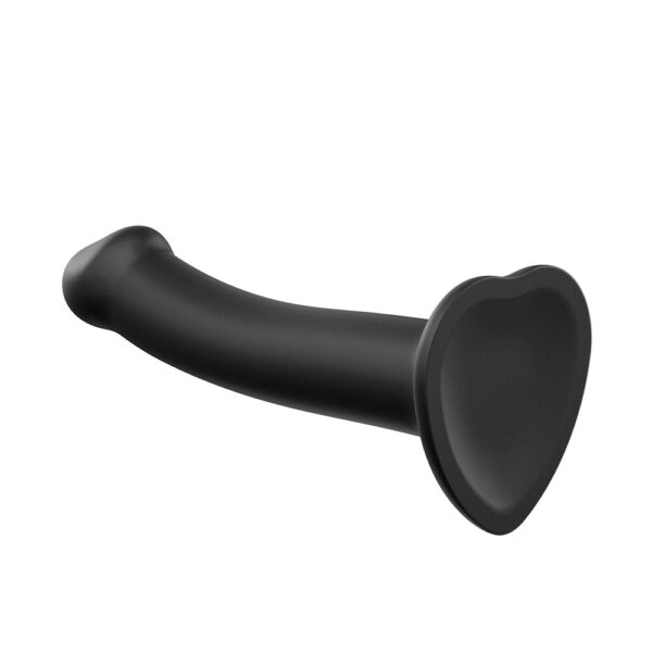 Strap On Me Silicone Dual Density Bendable Dildo Large Black - XToys UK