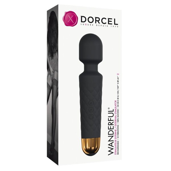 Dorcel Wanderful Wand Black - XToys UK