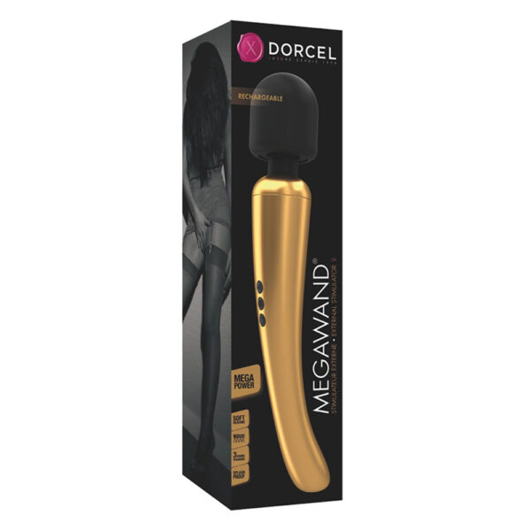 Dorcel Rechargeable Mega Wand Gold - XToys UK