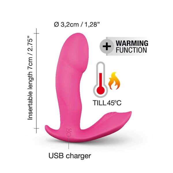 Dorcel Secret Clit Warming Voice Control Vibrator - XToys UK