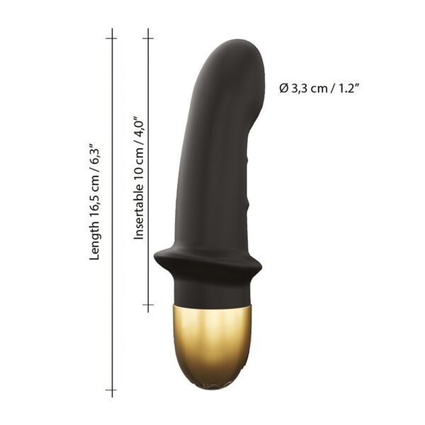 Dorcel Mini Lover 2 Rechargeable Vibrator Black - XToys UK