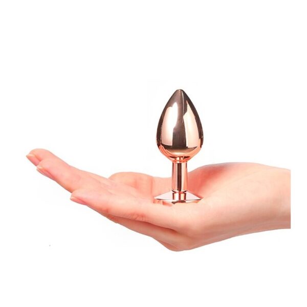 Dorcel Diamond Butt Plug Rose Gold Small - XToys UK