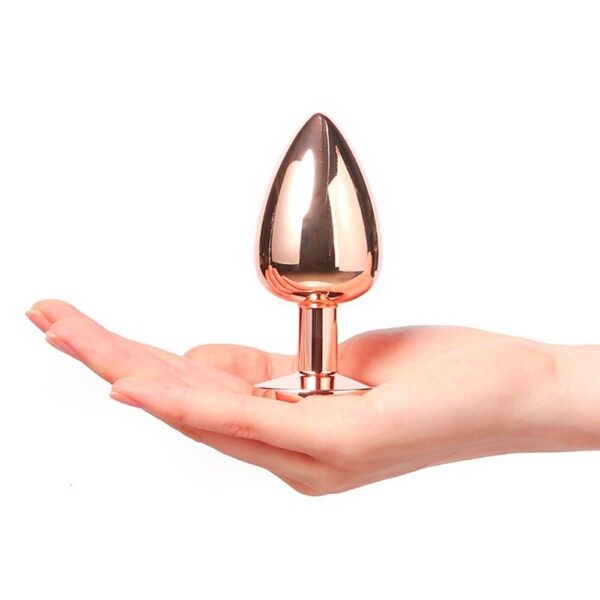 Dorcel Diamond Butt Plug Rose Gold Large - XToys UK