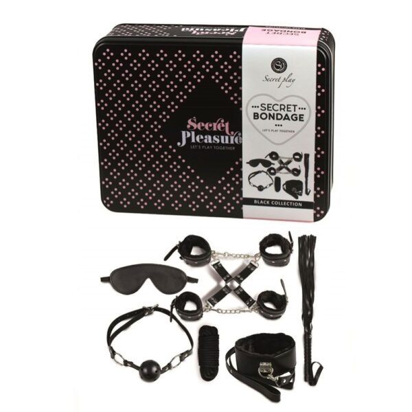 Secret Bondage Kit Black Collection - XToys UK