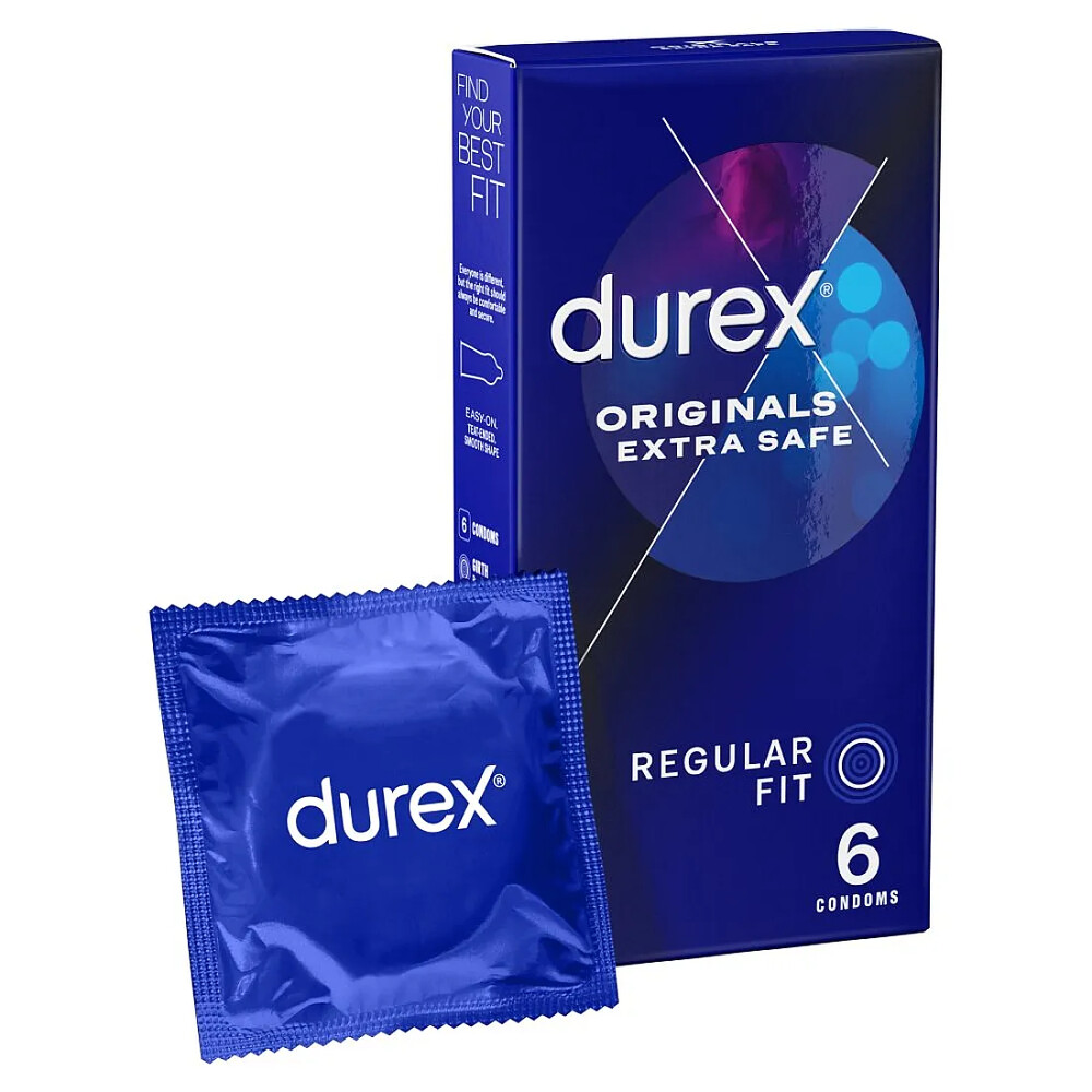 Durex Extra Safe Regular Fit Condoms 6 Pack - XToys UK