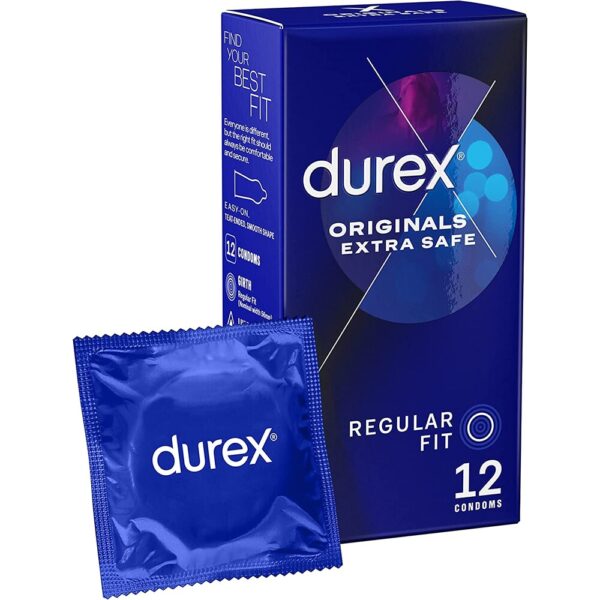 Durex Extra Safe Regular Fit Condoms 12 Pack - XToys UK