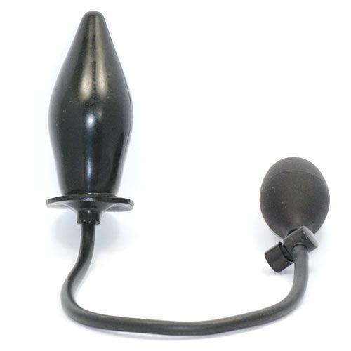 Pump N  Play Black Inflatable Butt Plug - XToys UK