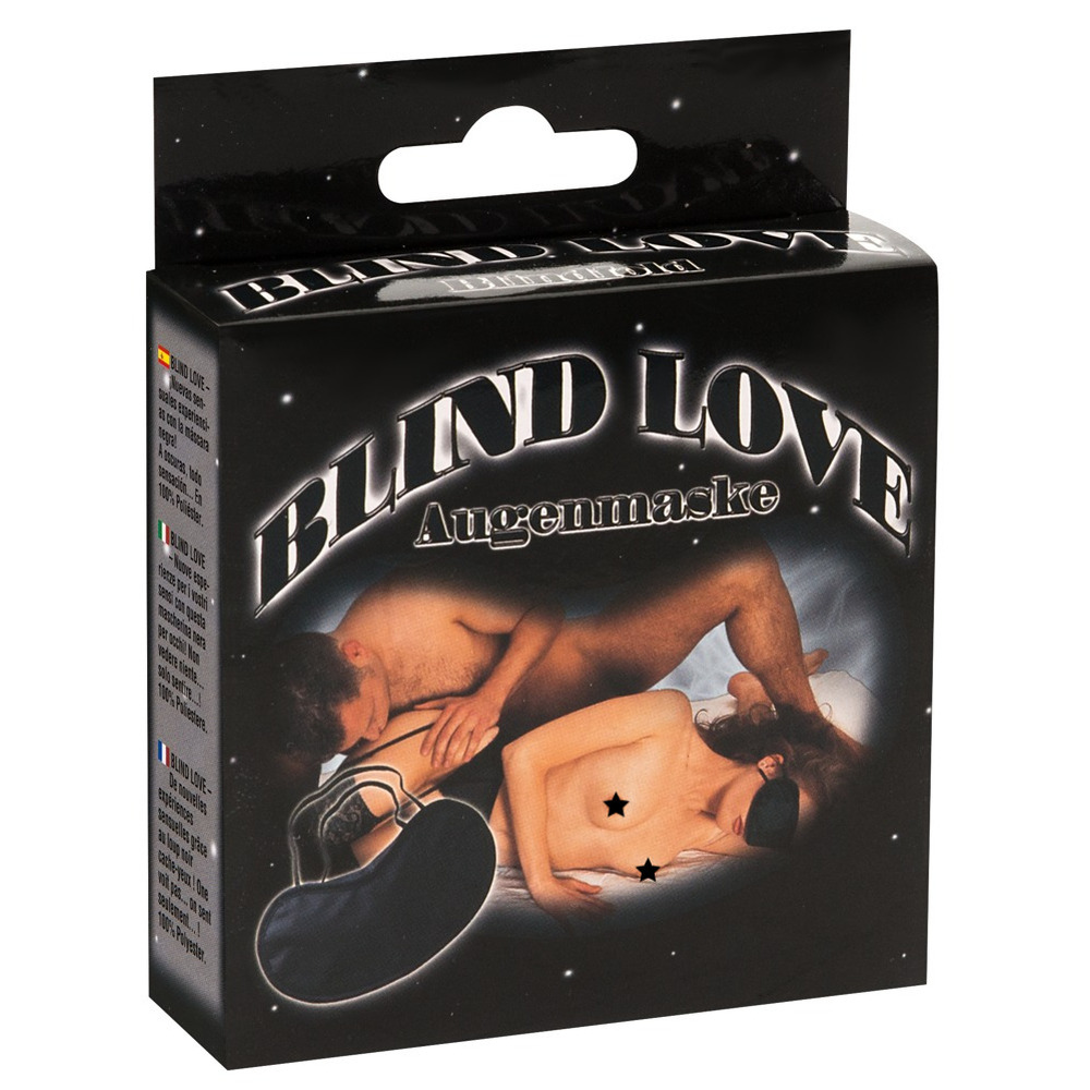 Blind Love Black Eye Mask - XToys UK