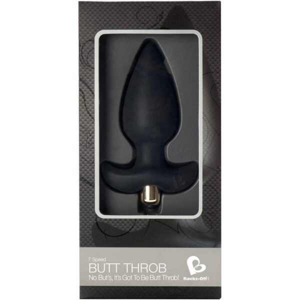 Rocks Off 7 Speed Butt Throb Vibrator - XToys UK