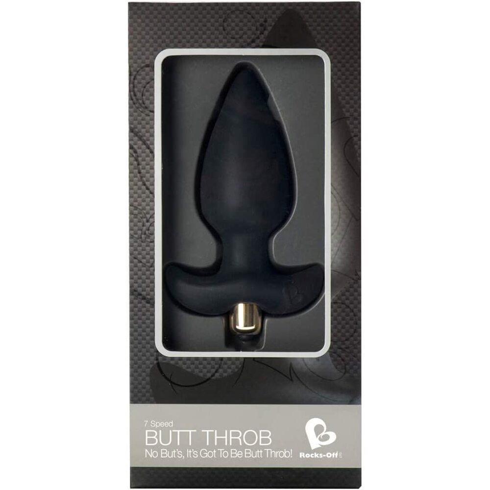 Rocks Off 7 Speed Butt Throb Vibrator - XToys UK