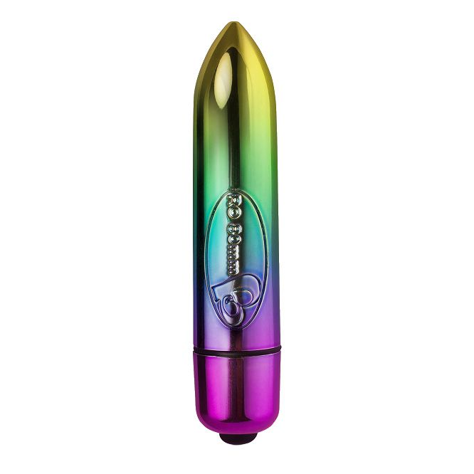 Rocks Off 80mm Rainbow Bullet Vibrator - XToys UK