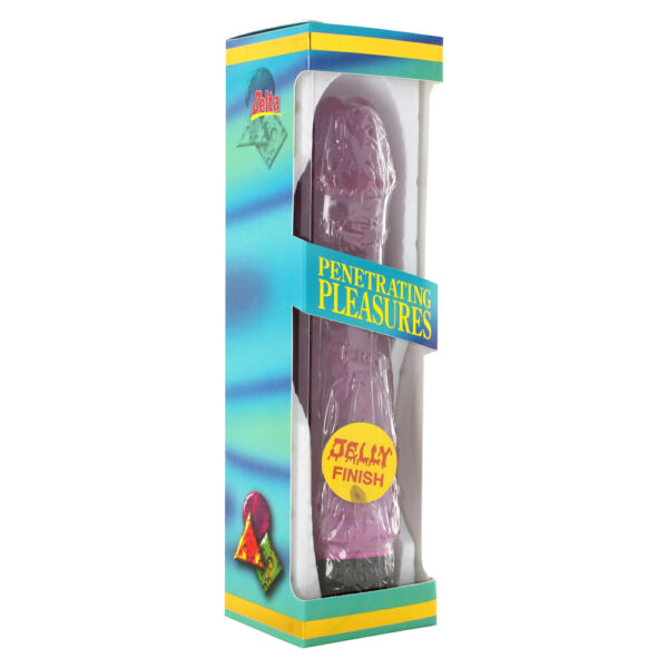 Vibrator Jelly 9 Inches Purple - XToys UK