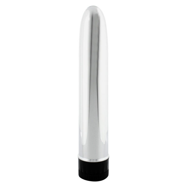 Slimline Smooth Multi Speed Vibrator Silver - XToys UK