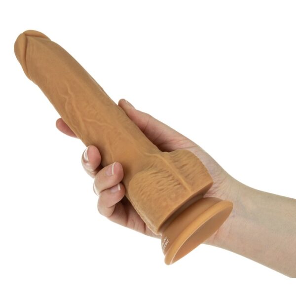 Naked Attraction 9 Inch Thrusting Dildo Caramel - XToys UK