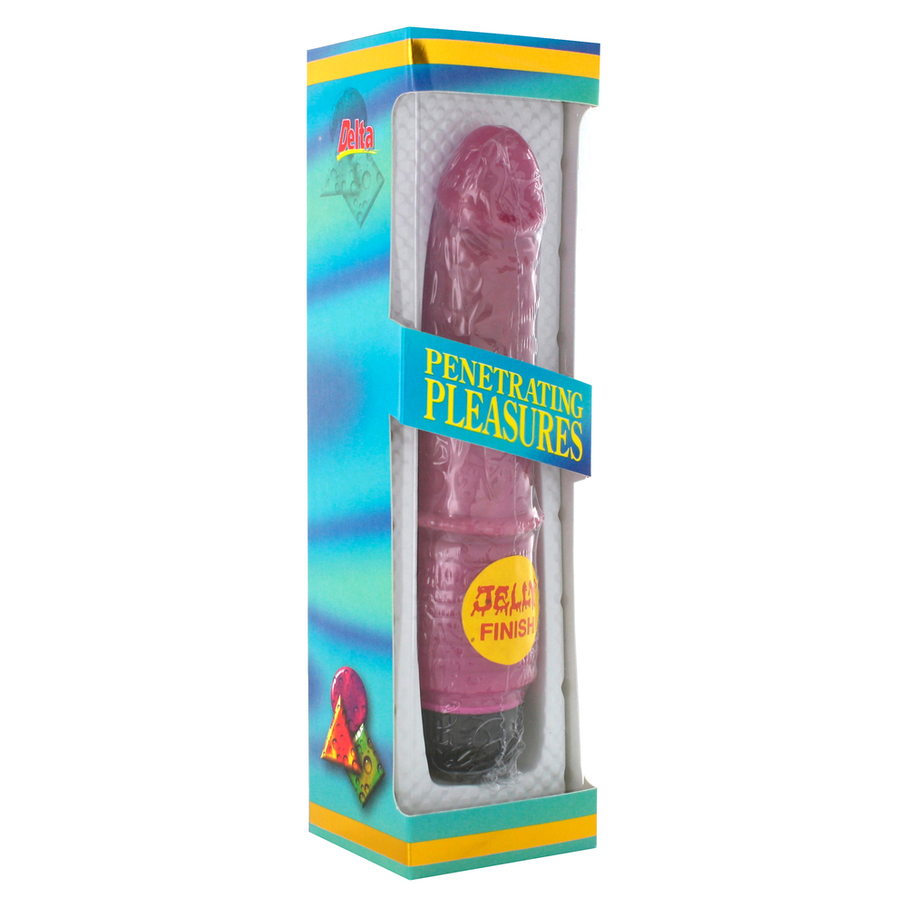 Jelly Vibrator Purple - XToys UK