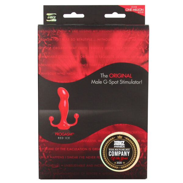 Aneros Progasm Red Ice Prostate Massager - XToys UK