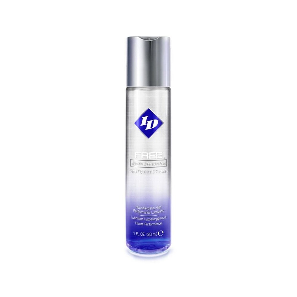 ID Free Hypoallergenic Waterbased Lubricant 30ml - XToys UK