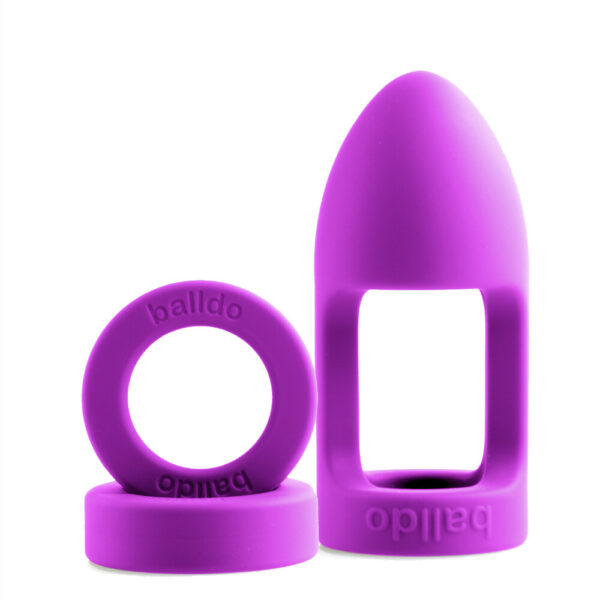 Balldo The Worlds First Ball Dildo Purple - XToys UK