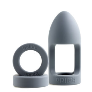 Balldo The Worlds First Ball Dildo Steel Grey - XToys UK