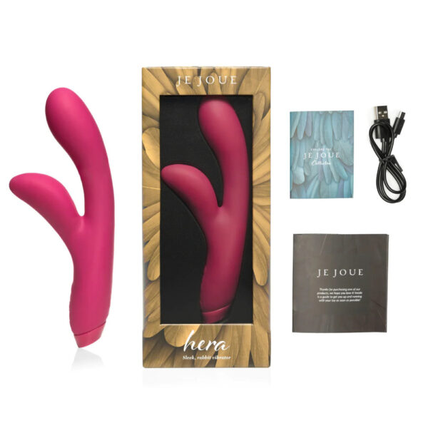 Je Joue Hera Sleek Rabbit Vibrator Pink - XToys UK