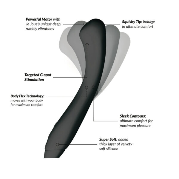 Je Joue Juno Flex Sleek GSpot Vibrator - XToys UK