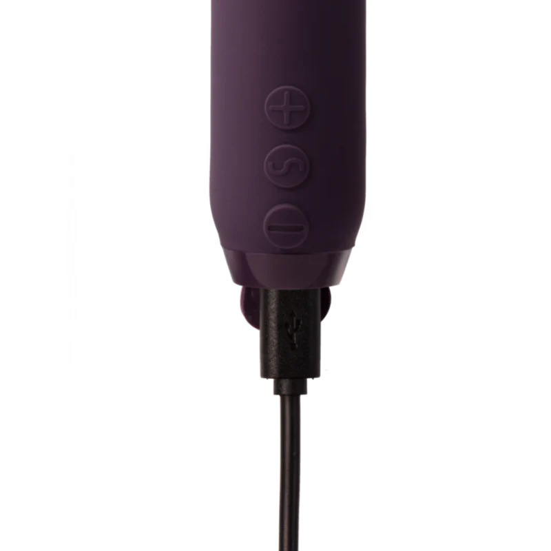 Je Joue Duet Multi Surfaced Bullet Vibrator Purple - XToys UK