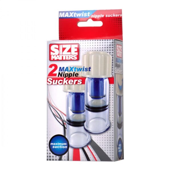 Size Matters Two Piece Power Nipple Suckers - XToys UK