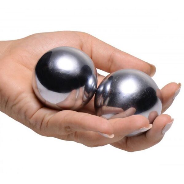 Master Series Titanica Extreme Steel Orgasm Balls - XToys UK