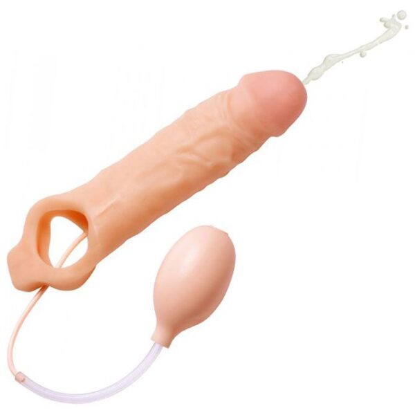 Size Matters Realistic Ejaculating Penis Sheath - XToys UK