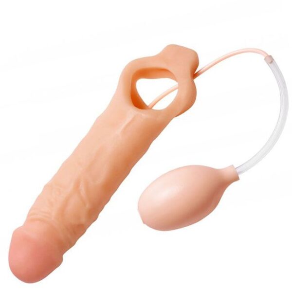 Size Matters Realistic Ejaculating Penis Sheath - XToys UK