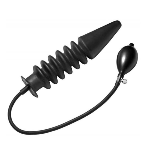 Master Series Accordion Inflatable XL Anal Plug - XToys UK