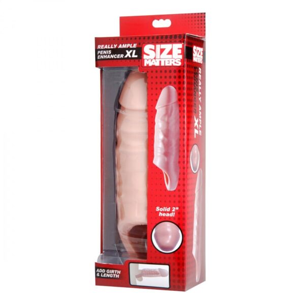 Size Matters Really Ample Penis Enhancer XL Flesh - XToys UK