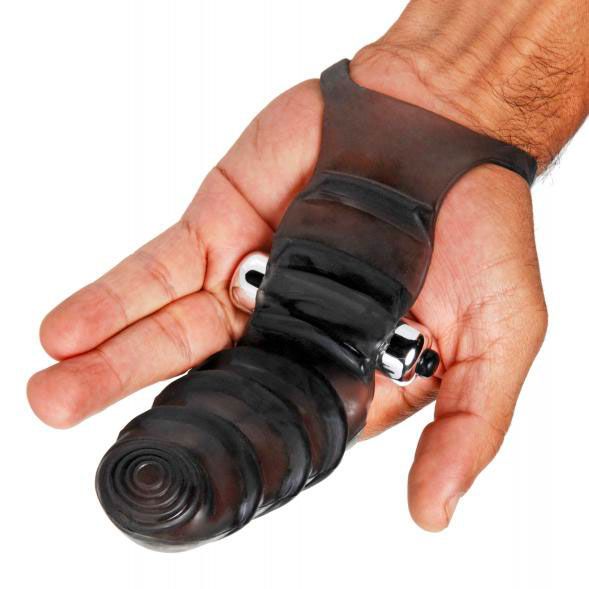 Master Series Bang Bang Vibrating Finger Glove - XToys UK