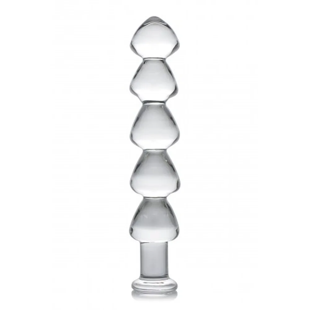 Master Series Drops Anal Links Glass Dildo - XToys UK