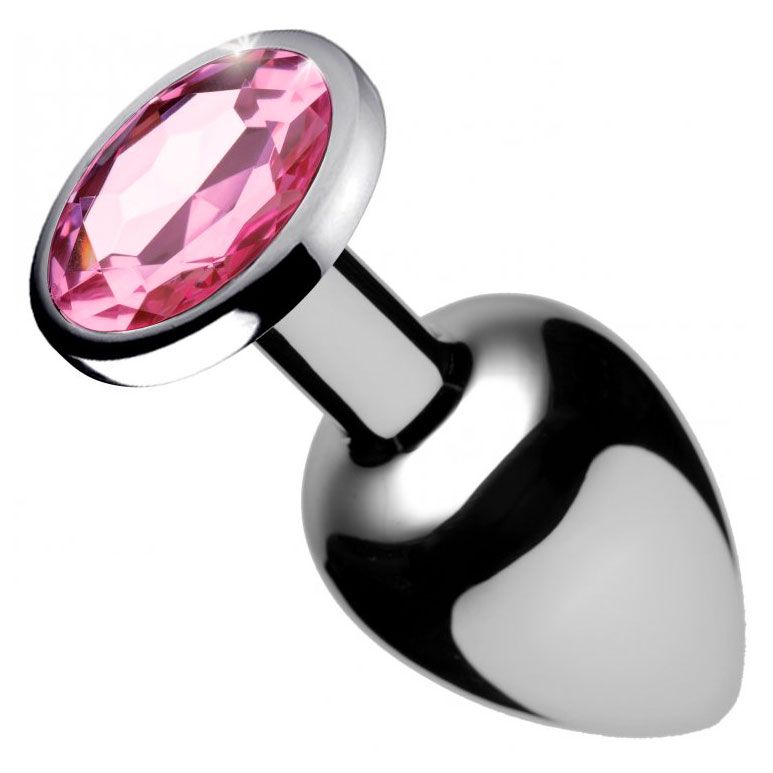 XR Booty Sparks Pink Gem Medium Anal Plug - XToys UK