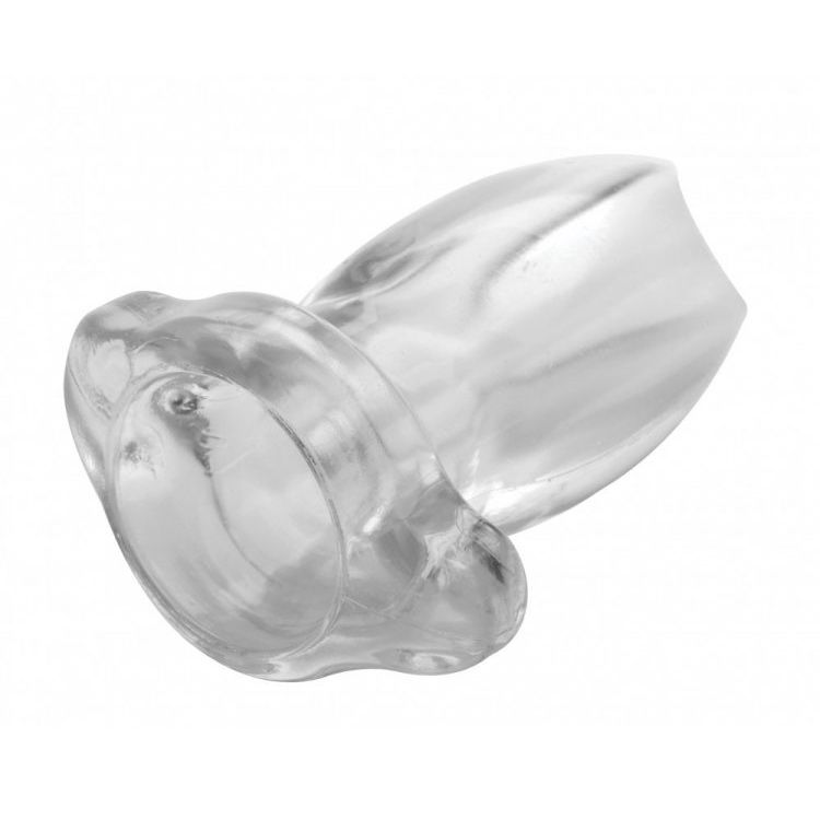 Master Series Peephole Hollow Anal Plug - XToys UK