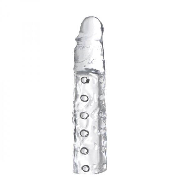 Size Matters 3 Inch Clear Penis Enhancer Sleeve - XToys UK