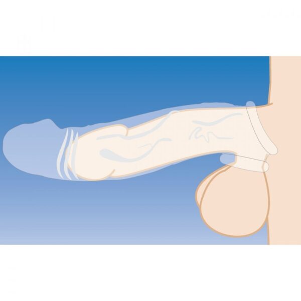 Size Matters 2 Inch Clear Penis Extender Sleeve - XToys UK