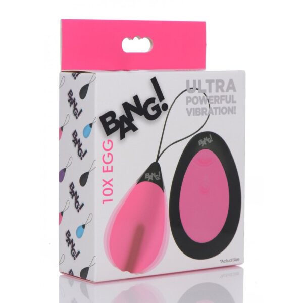 XR 10X Silicone Vibrating Egg Pink - XToys UK