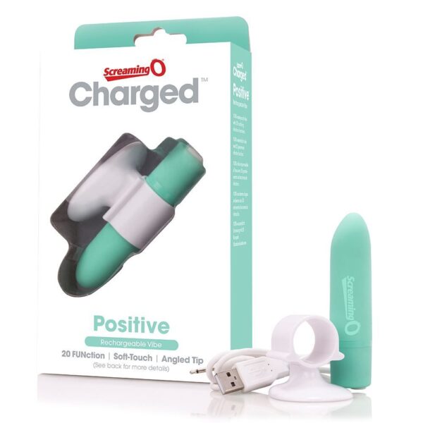 Screaming O Positive Rechargeable Mini Vibrator - XToys UK