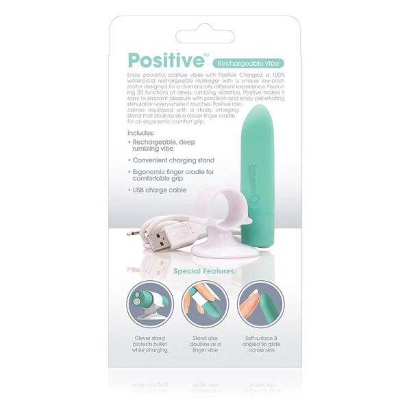 Screaming O Positive Rechargeable Mini Vibrator - XToys UK