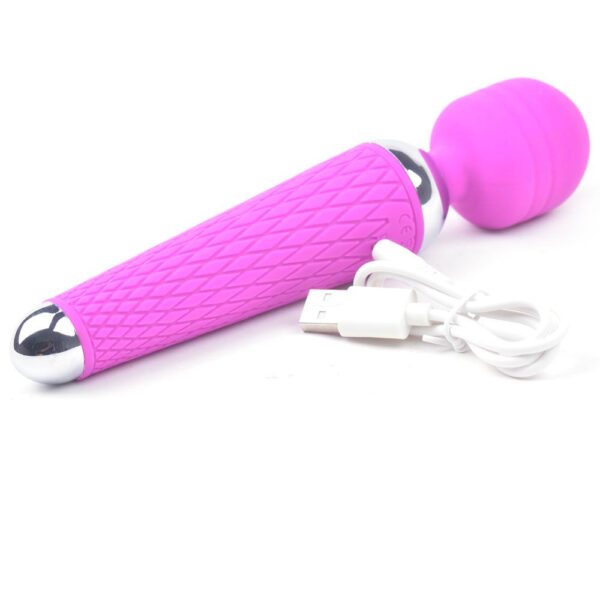 10 Speed Purple Rechargeable Magic Wand - XToys UK