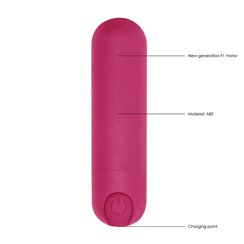 10 speed Rechargeable Bullet Pink - XToys UK