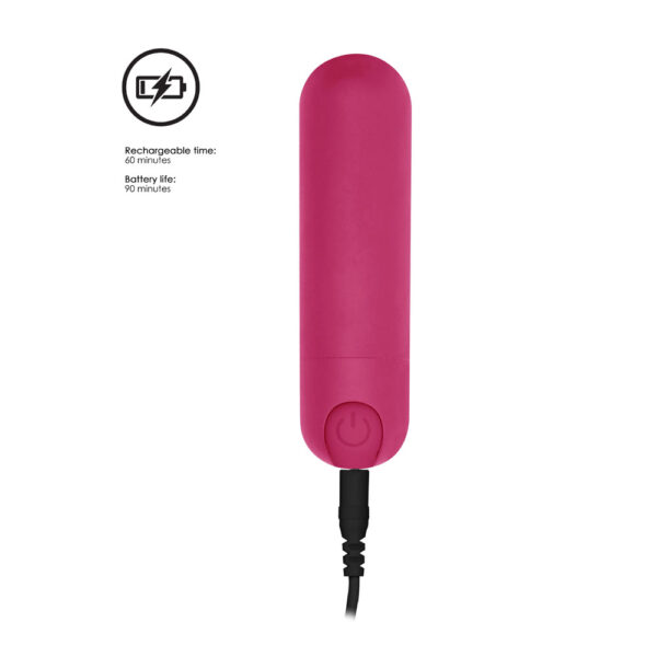 10 speed Rechargeable Bullet Pink - XToys UK