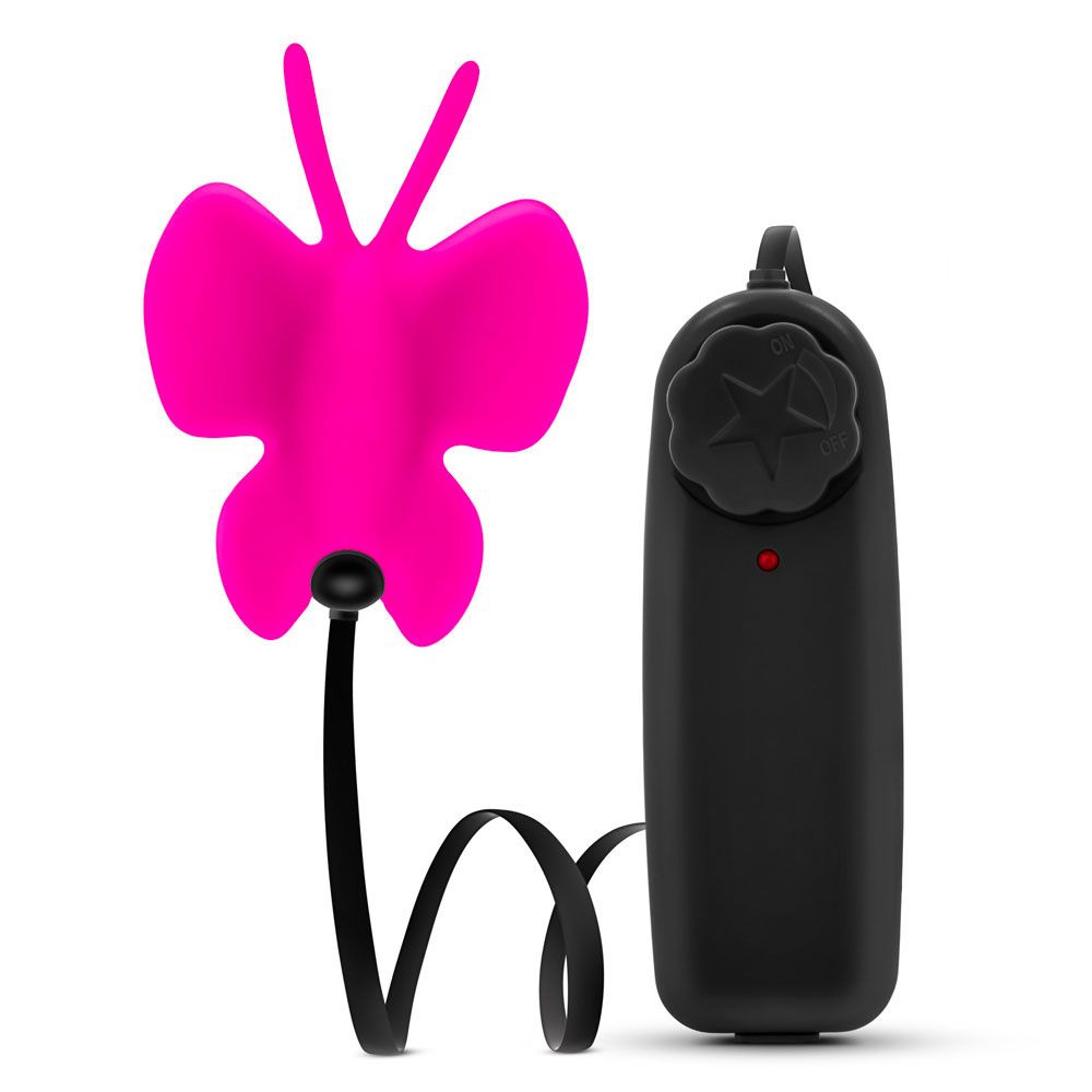 Luxe Butterfly Clitoral Teaser Fuchsia - XToys UK